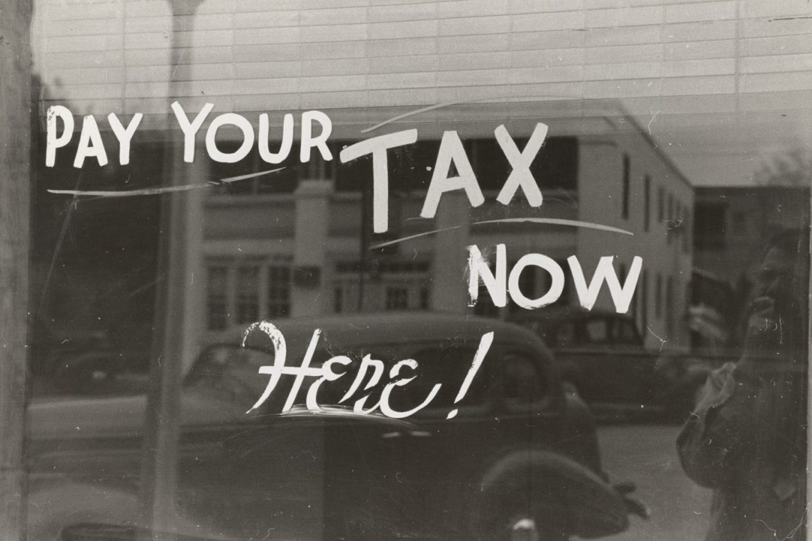 Pay your taxes by cheque?